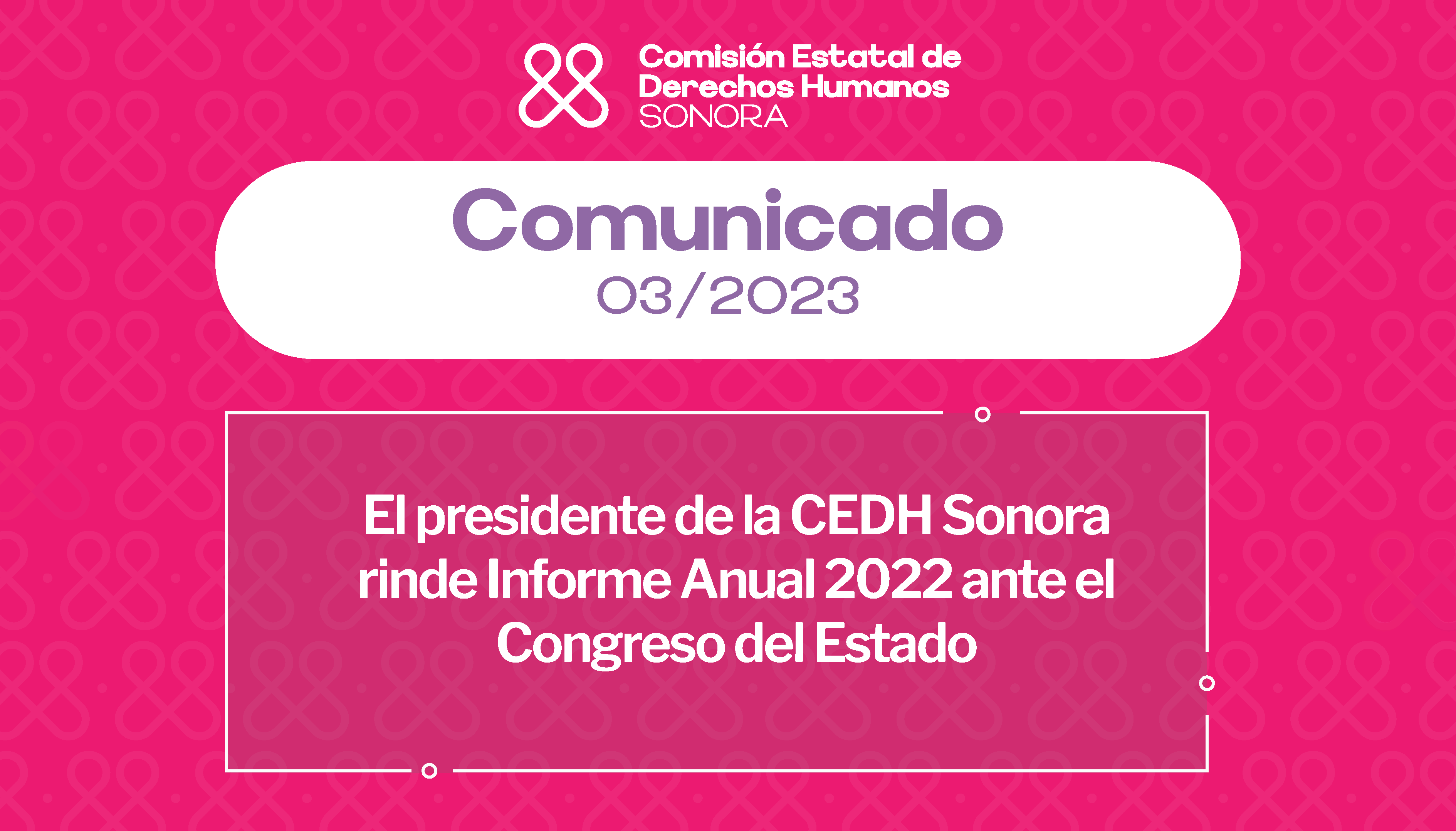 El presidente de la CEDH Sonora rinde Informe Anual 2022 ante el  Congreso del Estado